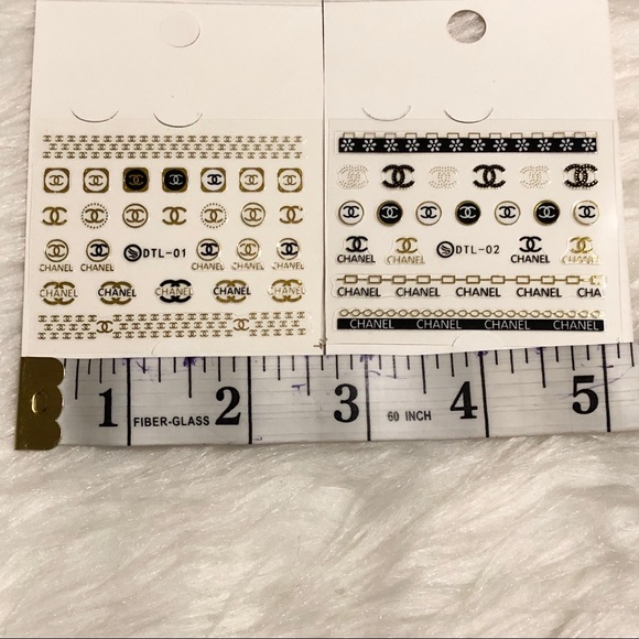 2 Sheets Nail Sticker Decals - Picture 2 of 6